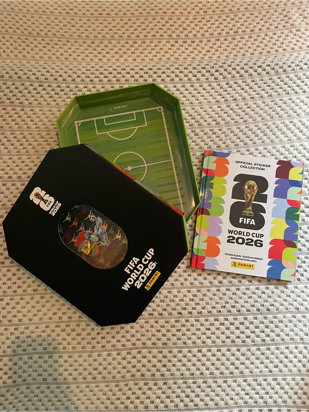 Panini FIFA World Cup 2026 Stadium Box & Hardcover Album NWOT No Sticker Packs
